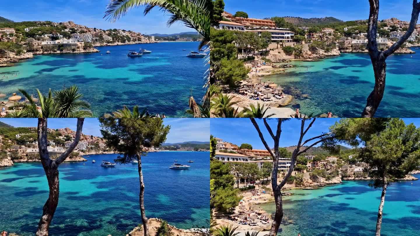 马略卡岛是世界著名的旅游避暑胜地（马略卡岛城市用水主要来源）